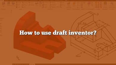 How to use draft inventor?