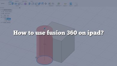 How to use fusion 360 on ipad?