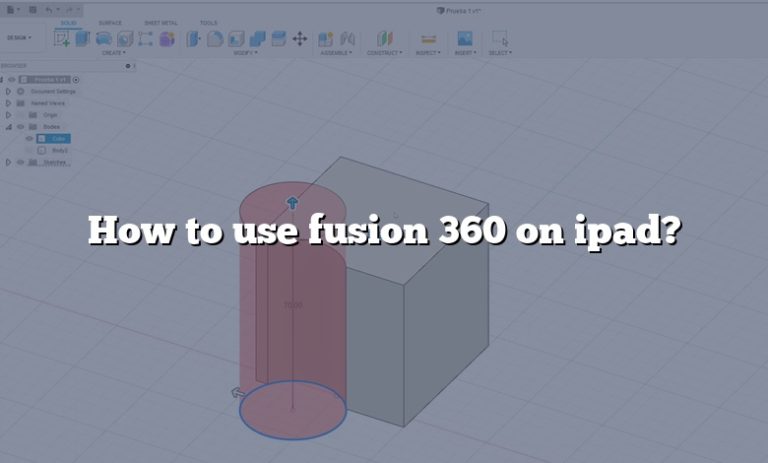 ipad fusion 360