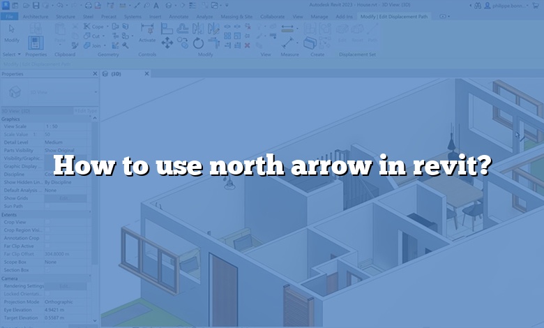 How To Use North Arrow In Revit 