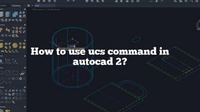 How to use ucs command in autocad 2?