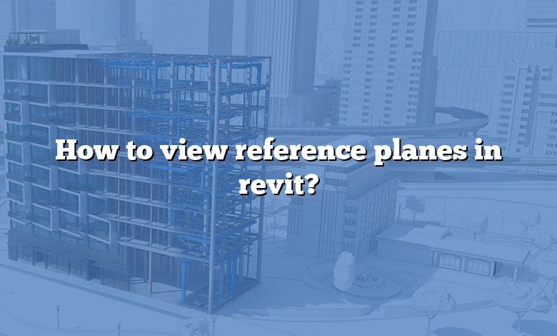 view reference planes in 3d revit