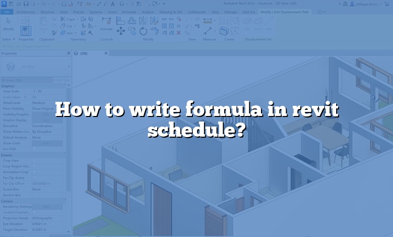 how-to-write-formula-in-revit-schedule