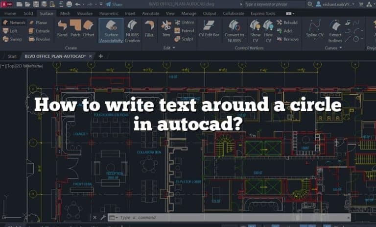 how-to-write-text-around-a-circle-in-autocad