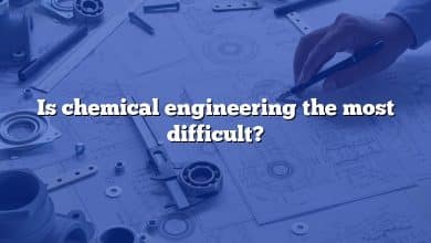 Is chemical engineering the most difficult?