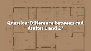 Question: Difference between cad drafter 1 and 2?