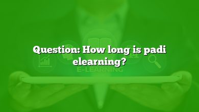 Question: How long is padi elearning?