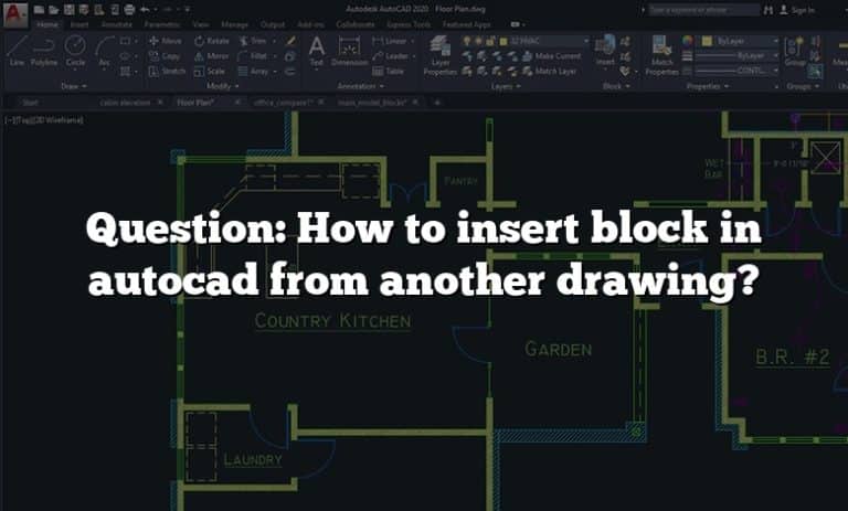 question-how-to-insert-block-in-autocad-from-another-drawing