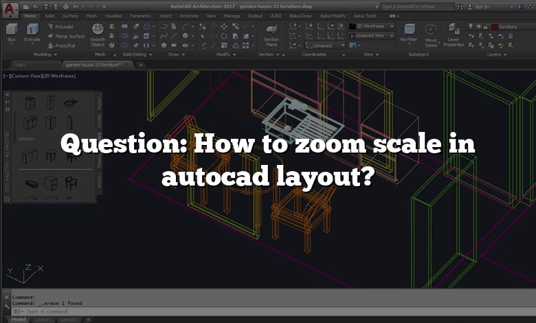 autocad zoom scale xp chart
