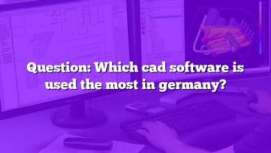 Question: Which cad software is used the most in germany?