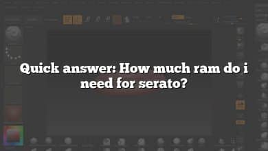 Quick answer: How much ram do i need for serato?