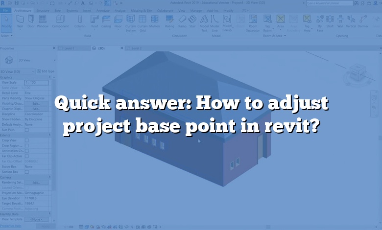 Quick answer: How to adjust project base point in revit?