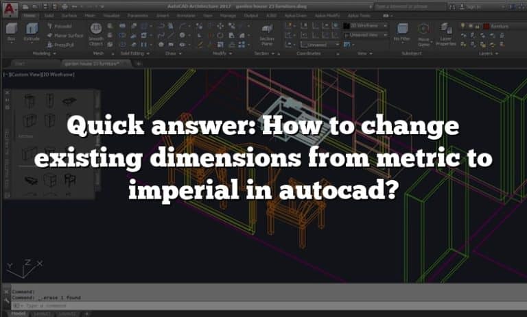 Quick answer: How to change existing dimensions from metric to imperial ...