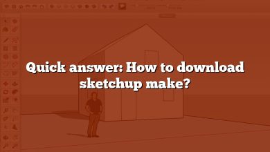 Quick answer: How to download sketchup make?