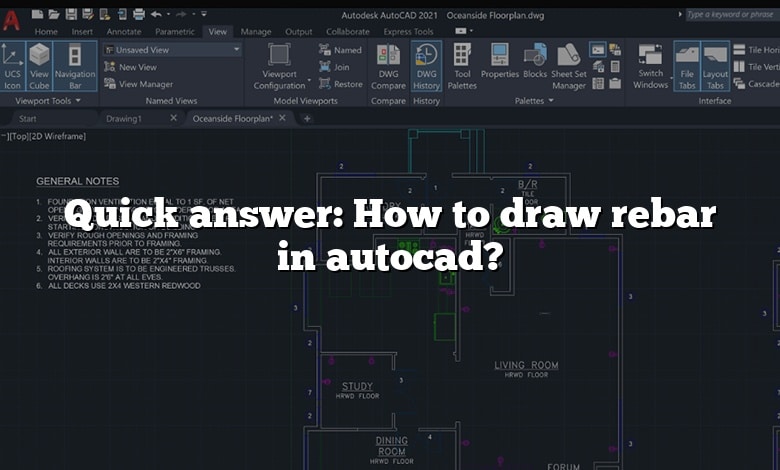 Quick answer: How to draw rebar in autocad?