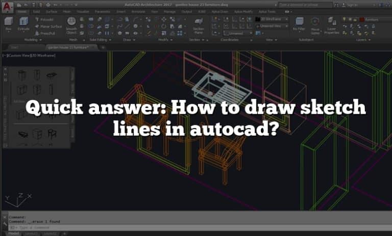 Quick answer: How to draw sketch lines in autocad?