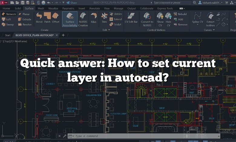 Quick answer: How to set current layer in autocad?