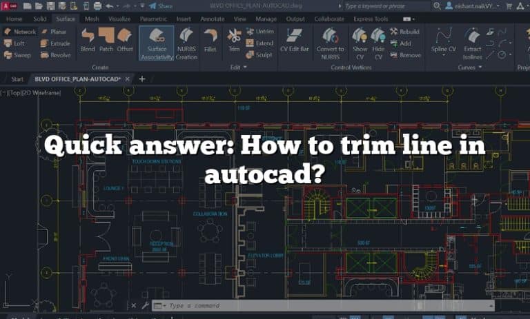 How To Trim Line In Cad