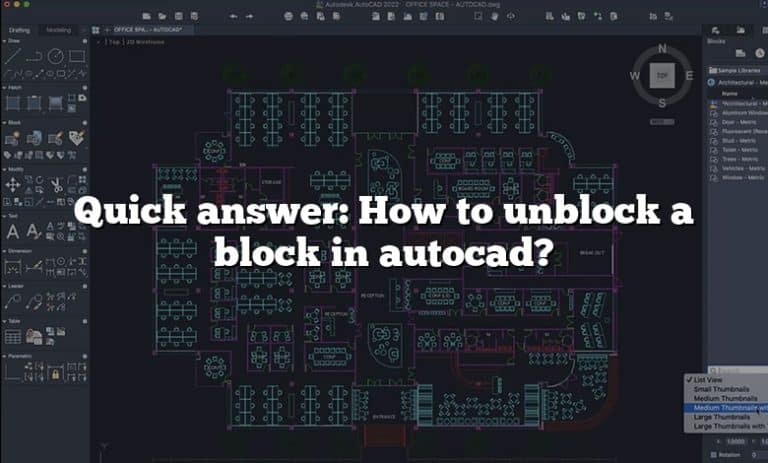 How To Close A Block In Autocad