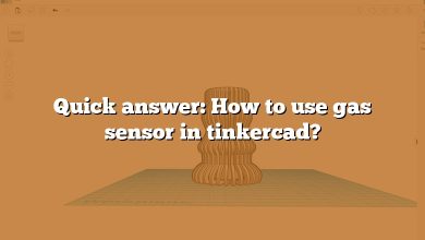 Quick answer: How to use gas sensor in tinkercad?