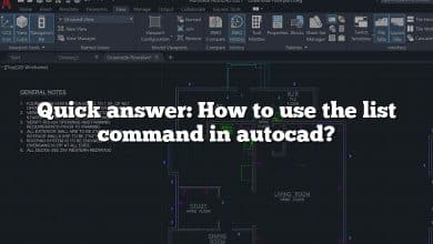 Quick answer: How to use the list command in autocad?