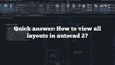 Quick answer: How to view all layouts in autocad 2?