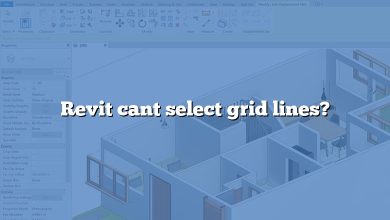 Revit cant select grid lines?