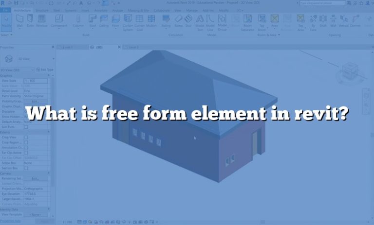 How To Create Free Form Element In Revit Family