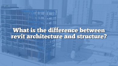 What is the difference between revit architecture and structure?