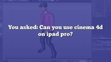 You asked: Can you use cinema 4d on ipad pro?