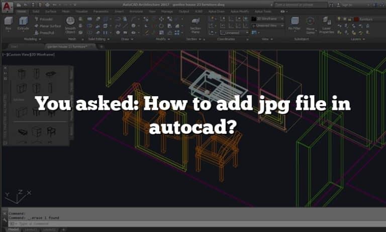 autocad add image