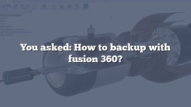 You asked: How to backup with fusion 360?