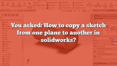 You asked: How to copy a sketch from one plane to another in solidworks?