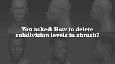 You asked: How to delete subdivision levels in zbrush?