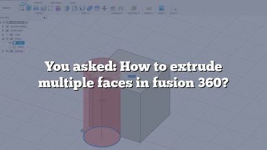 You asked: How to extrude multiple faces in fusion 360?