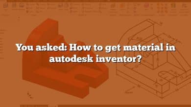 You asked: How to get material in autodesk inventor?