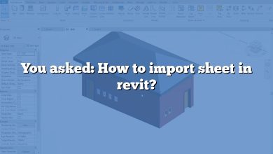 You asked: How to import sheet in revit?