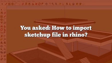 You asked: How to import sketchup file in rhino?