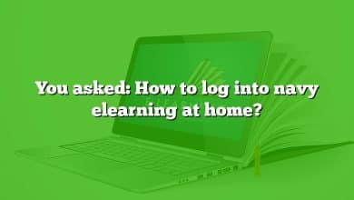 You asked: How to log into navy elearning at home?