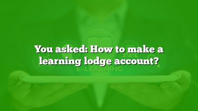 You asked: How to make a learning lodge account?