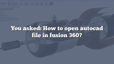 You asked: How to open autocad file in fusion 360?