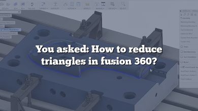 You asked: How to reduce triangles in fusion 360?