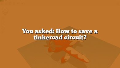 You asked: How to save a tinkercad circuit?