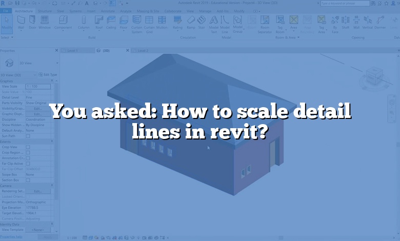 You asked: How to scale detail lines in revit?