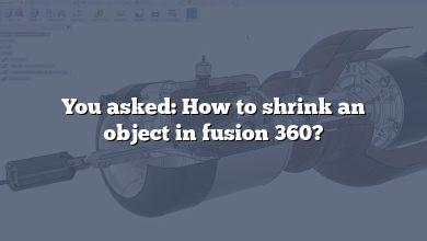 You asked: How to shrink an object in fusion 360?