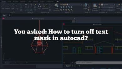 You asked: How to turn off text mask in autocad?