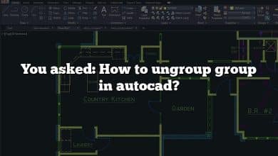 You asked: How to ungroup group in autocad?