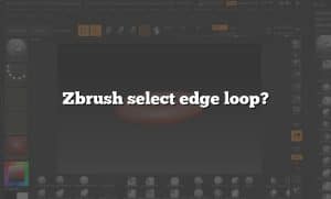 Zbrush select edge loop?